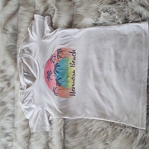 Hermosa Beach vintage inspired tee, California
